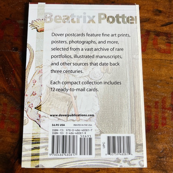 2011 Beatrix Potter " Tale of... " Postcards (8) - Picture 3 of 4